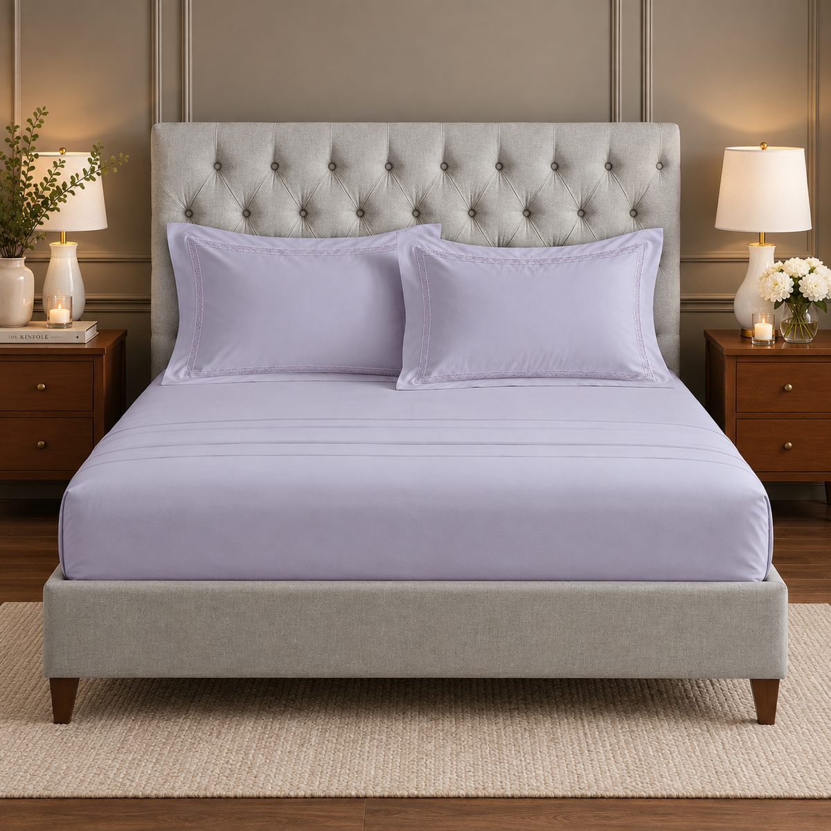 Habbit Elevate King Bedsheet | 700 TC | Egyptian Cotton