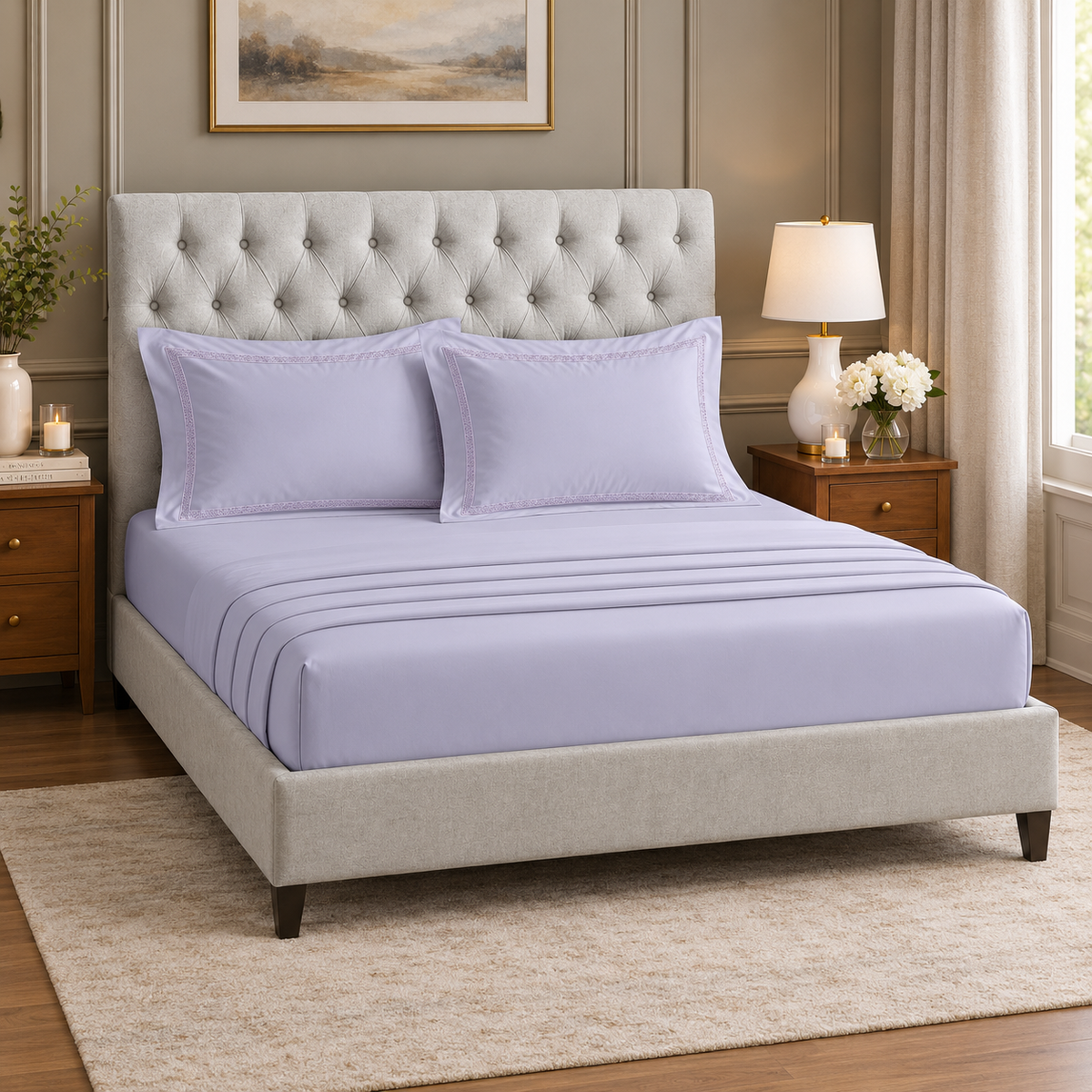 Habbit Elevate King Bedsheet | 700 TC | Egyptian Cotton