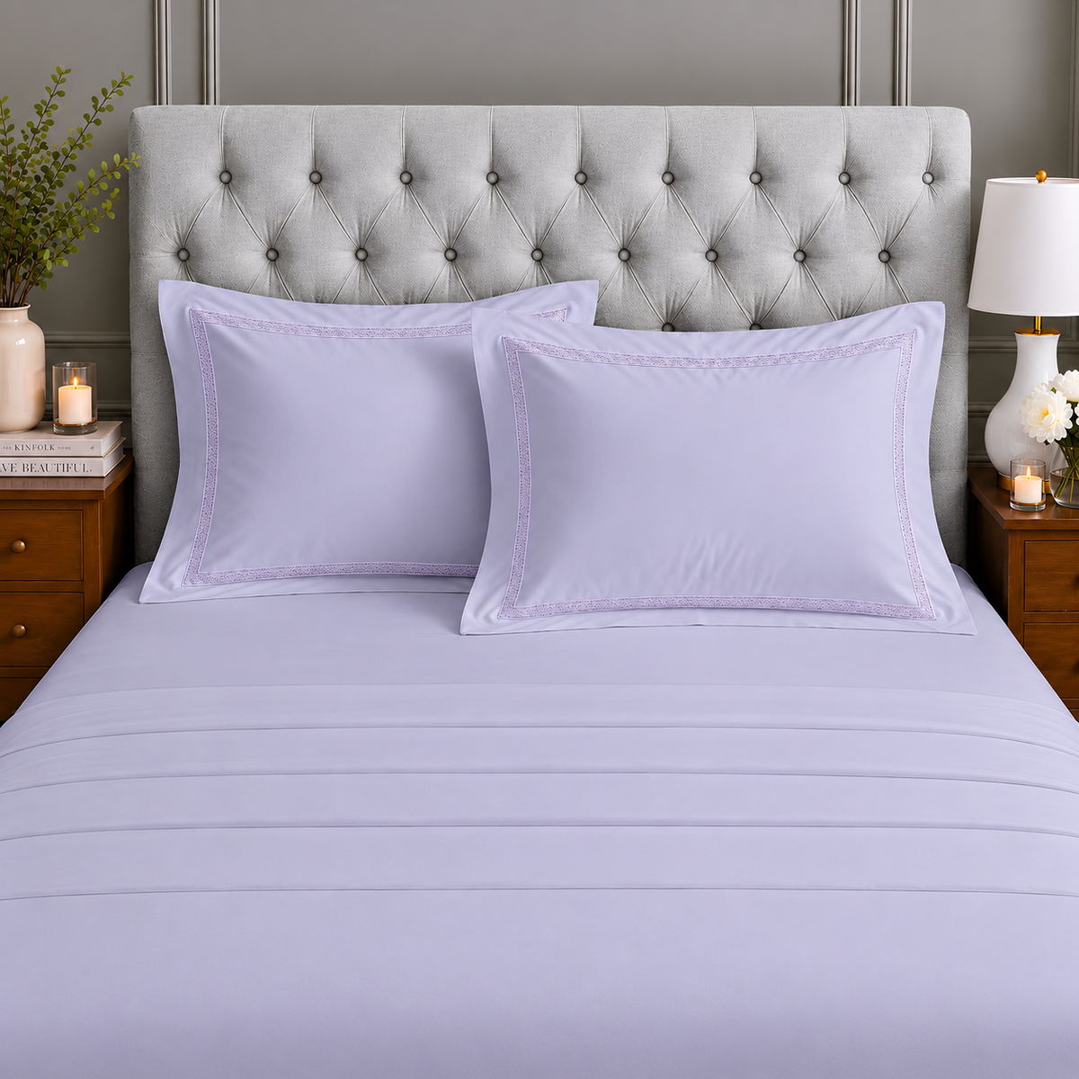 Habbit Elevate King Bedsheet | 700 TC | Egyptian Cotton